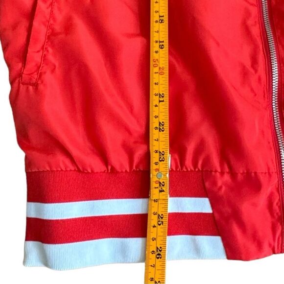 Sovereign Code Los Angeles Red White Zip Up Jacket. Medium. - Picture 4 of 8